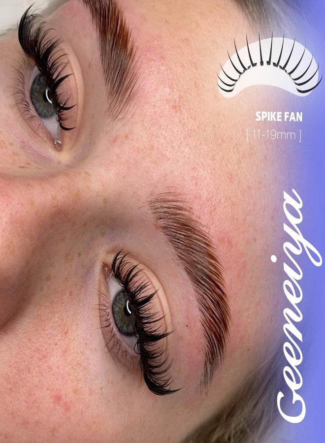 Geeneiya Spikes Lash Clusters and Bottom Lashes Wispy Eyelash Clusters D Cluster Eyelash Extensions Spike Individual Eyelashes (5-6-7mm, 11-13-15-17-19mm) - Image 3