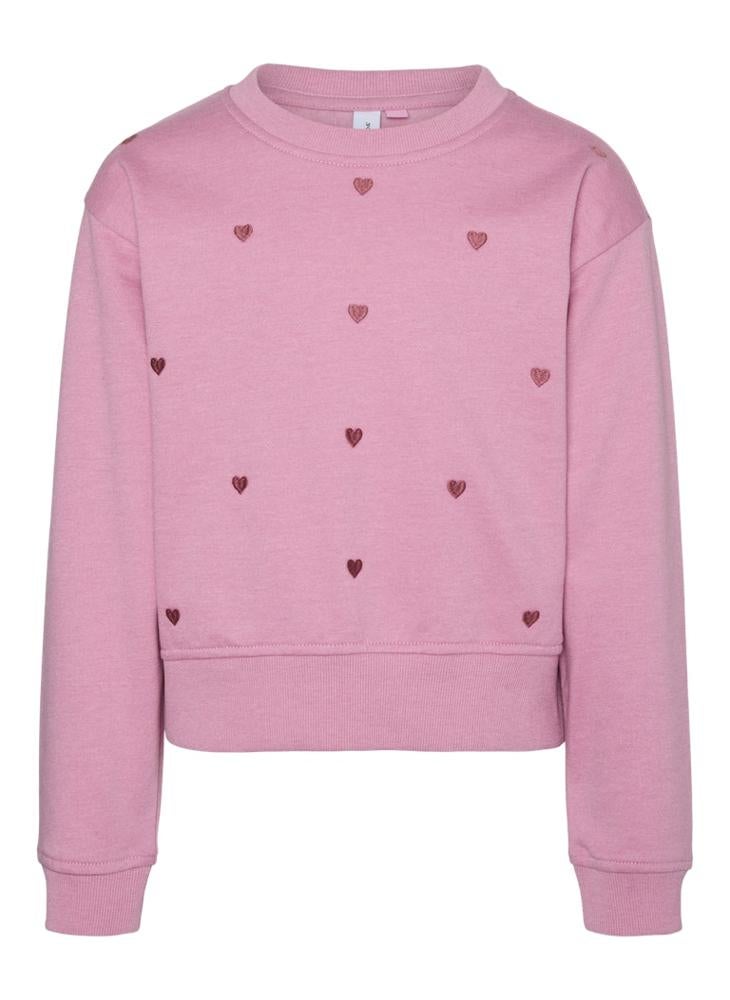 Kids Heart Print Crew Neck Sweatshirt - pzsku/ZE0EFF4F4D6793BD99D7FZ/45/_/1739959087/72fa8e94-78f4-4d68-bf6f-82dcba71af2d