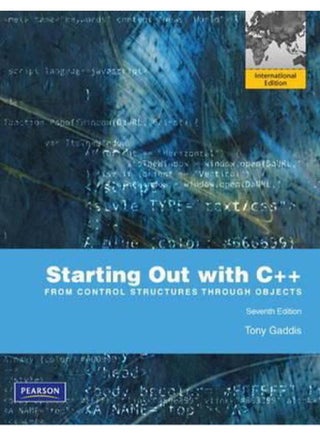 Starting Out with C++: From Control Structures to Objects with MyProgrammingLab: International Edition - pzsku/ZE0F00E887EA7B3C1B3D0Z/45/_/1705919383/0c3945b8-5f75-4505-b99a-4e3f97666bb3