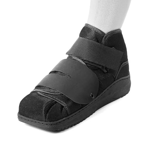 Estinko Closed Post Op Shoe Post Op Shoes Fracture Medical Walking Shoes for Men and WomenPost Surgery or Operation Foot Support Broken Foot or Toe Squared XL - Image 1