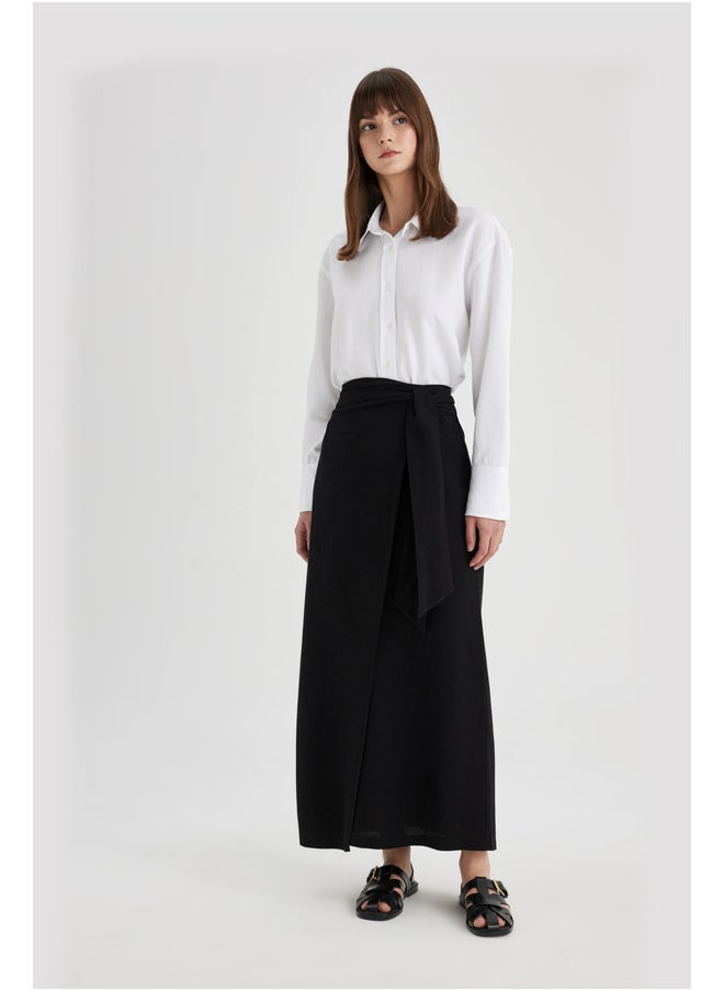 DeFacto Woman Anvelop Woven Skirt  - Image 3