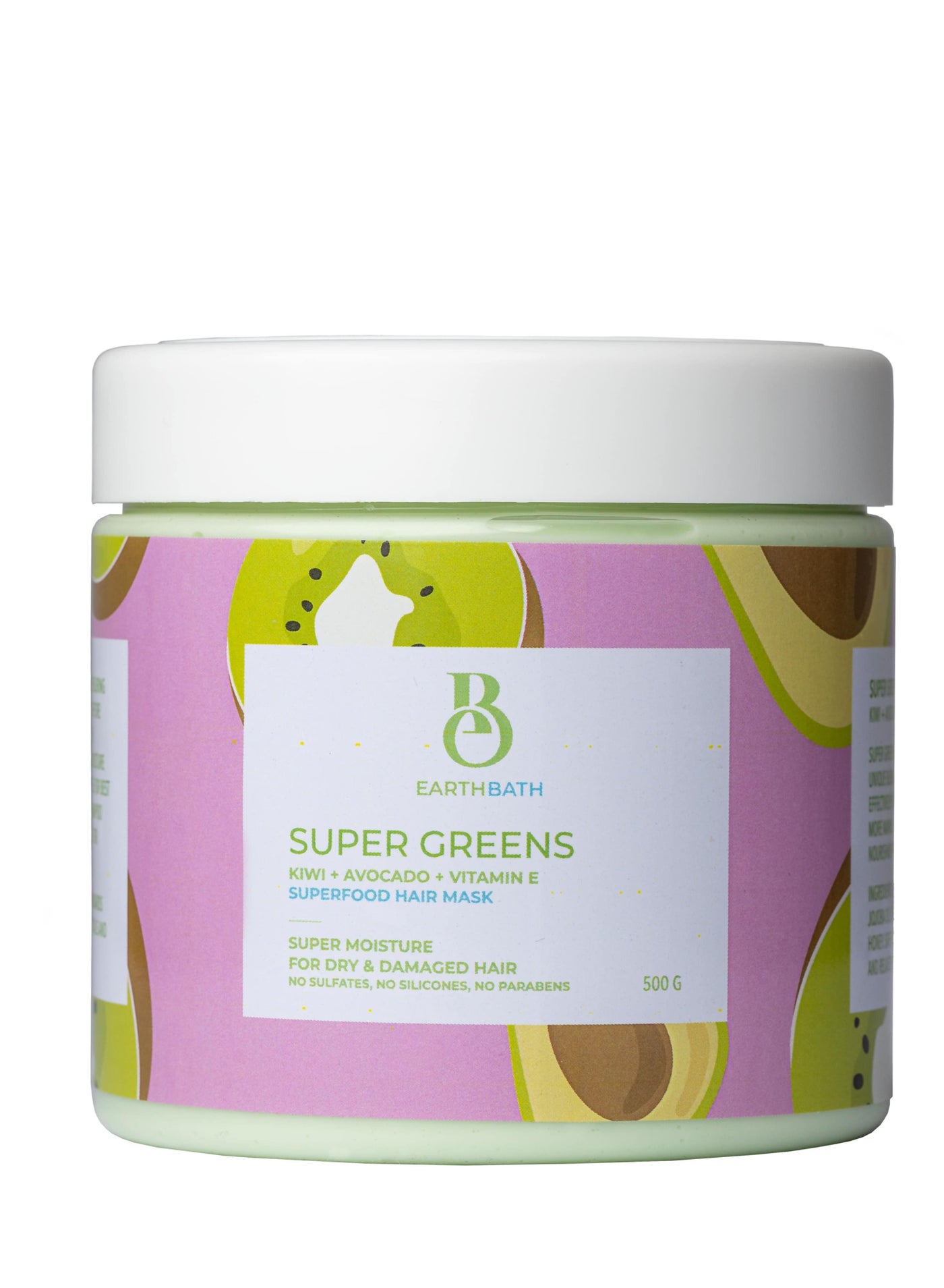 Super Greens Hair Mask For Dry and Damaged Hair