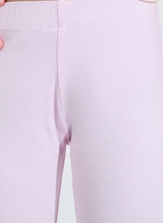 Styli Pack of 2 - Girls Multi-Color Solid Full-Length Leggings - Image 4