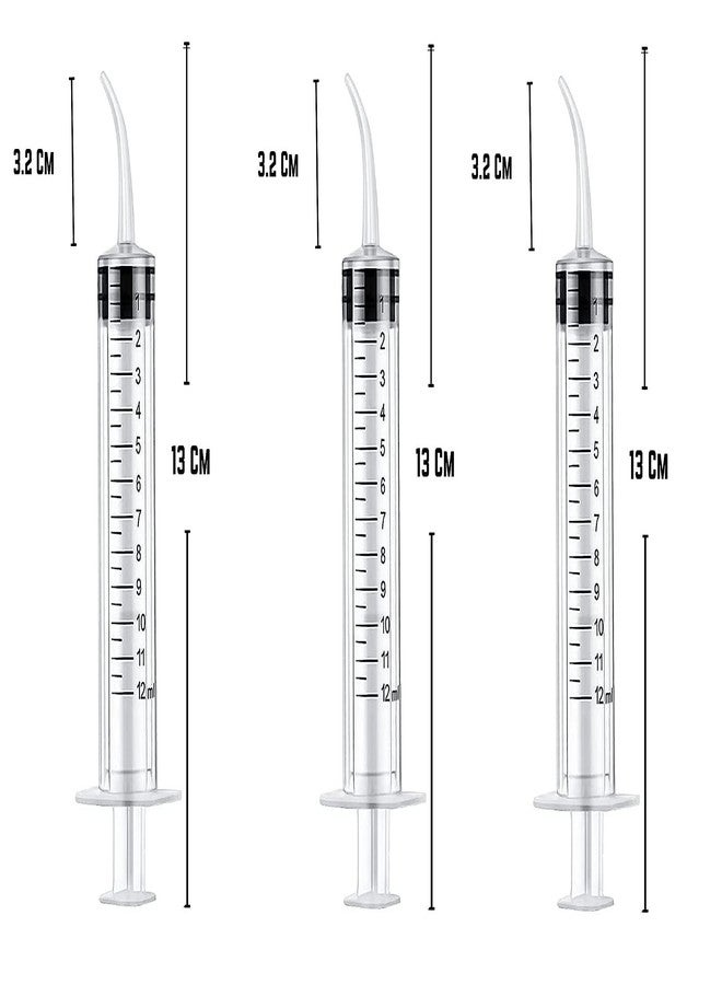 Agarwals Hand Feeding Syringe - Ideal for Feeding Baby Pets | Tranpsarent | Curve Tip 12 ml | for Birds | Hamsters | Puppys | Kittens | Rabbits(3 PCS) - Image 4