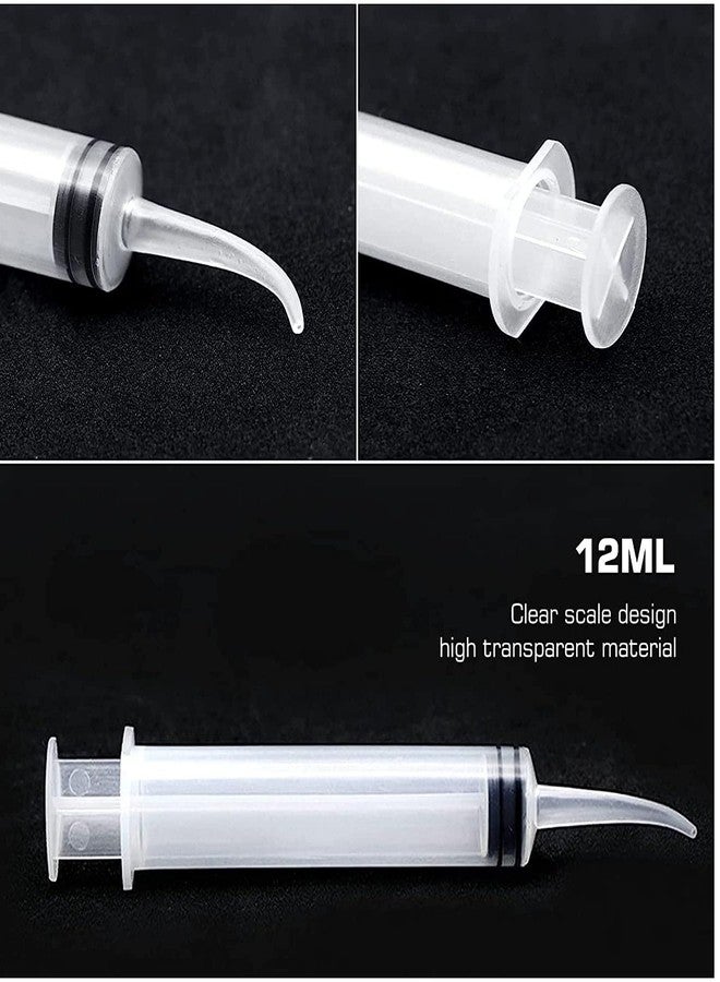 Agarwals Hand Feeding Syringe - Ideal for Feeding Baby Pets | Tranpsarent | Curve Tip 12 ml | for Birds | Hamsters | Puppys | Kittens | Rabbits(3 PCS) - Image 2
