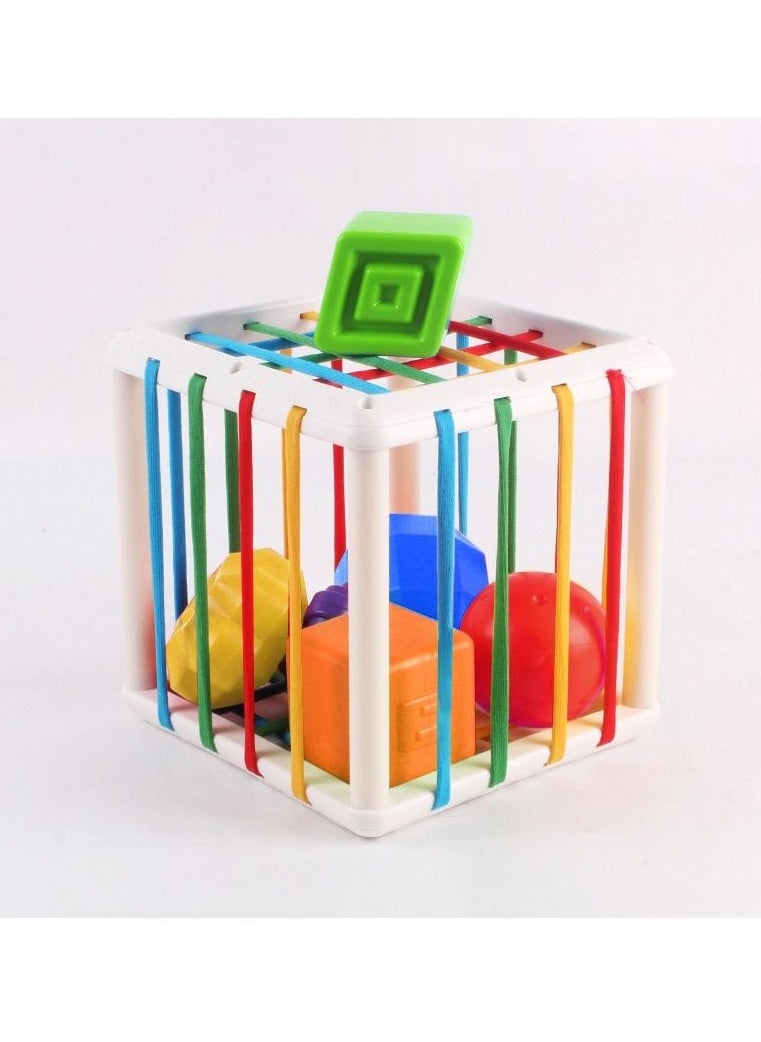 ULHYC Intelligence Educational Game Perfect Shapes Sorter Soft Cube Montessori Toy  - Image 2