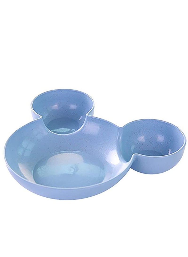 SYOSI Dinner plate Divided Dinner Plates Cartoon Kids Dishes Bowl Tray Tableware Feeding Children Dinnerware Kitchen Accessories - Image 1