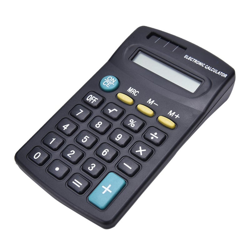 Mini Calculator 8-Digit LCD Display Small Calculator Cute Pocket Size 4.37x2.44'' for Students Use Portable Office Home School Account Financial Calculating Tool - Image 2