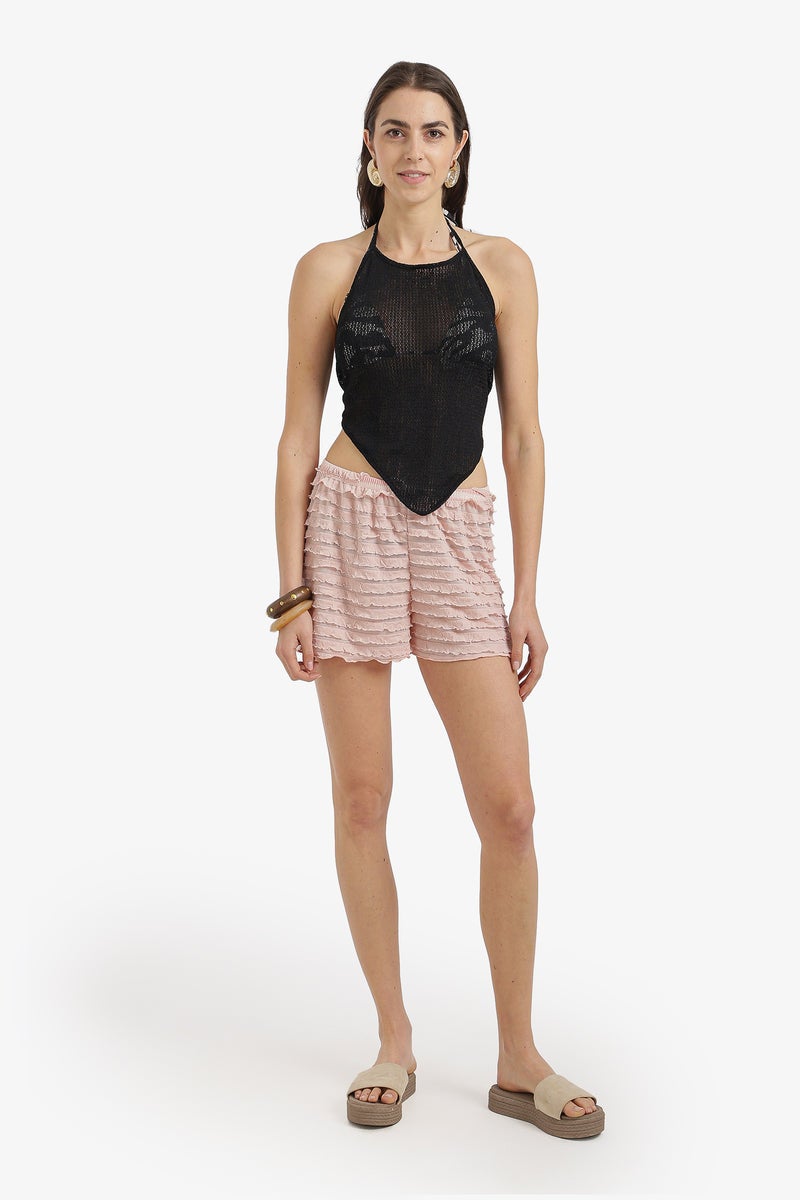 Carina Ruffle Beach Shorts - Image 5