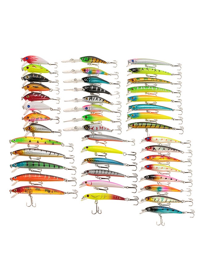 TOMSHOO 43-Piece Fishing Lure Popper Crankbaits 3.1grams - Image 1