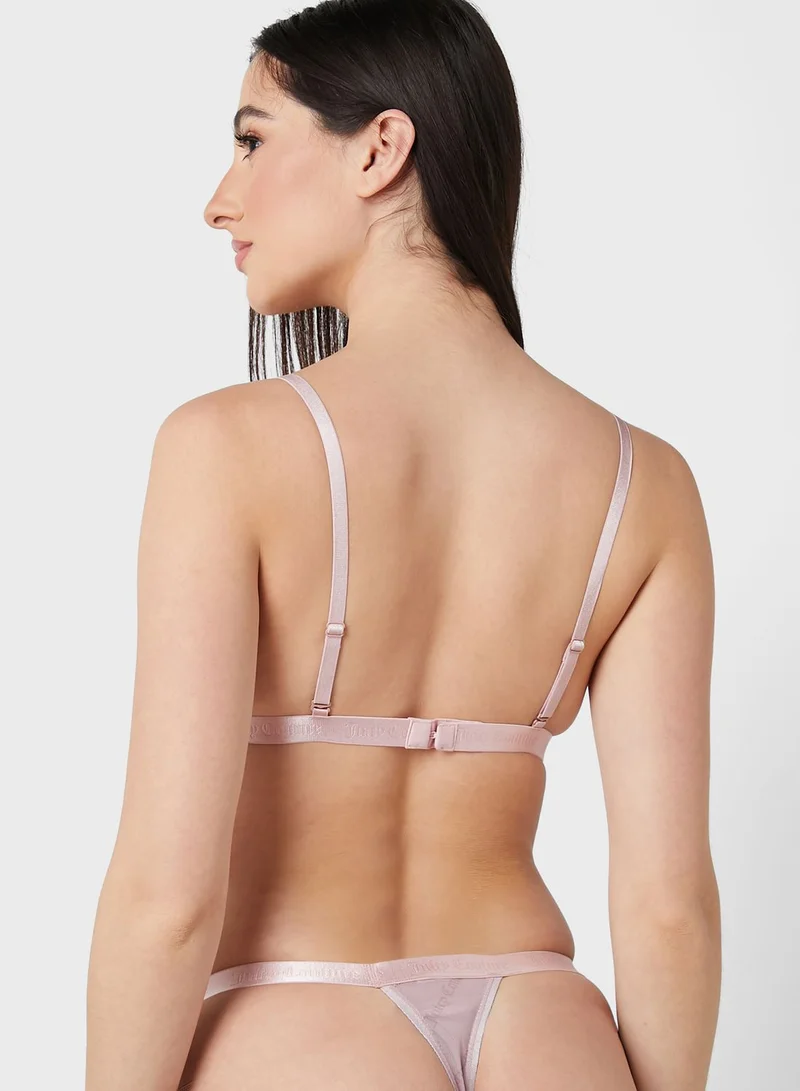Juicy Couture Strappy Triangle Bra