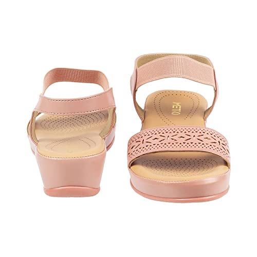 Metro Womens Synthetic Pink Comfort (Size (4 UK (37 EU)) - Image 5