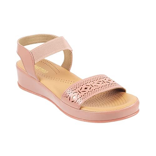 Metro Womens Synthetic Pink Comfort (Size (4 UK (37 EU)) - Image 2
