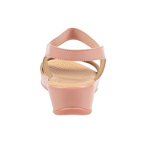 Metro Womens Synthetic Pink Comfort (Size (4 UK (37 EU)) - Image 4