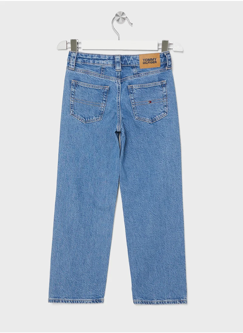 تومي هيلفيغر Youth Straight Fit Jeans