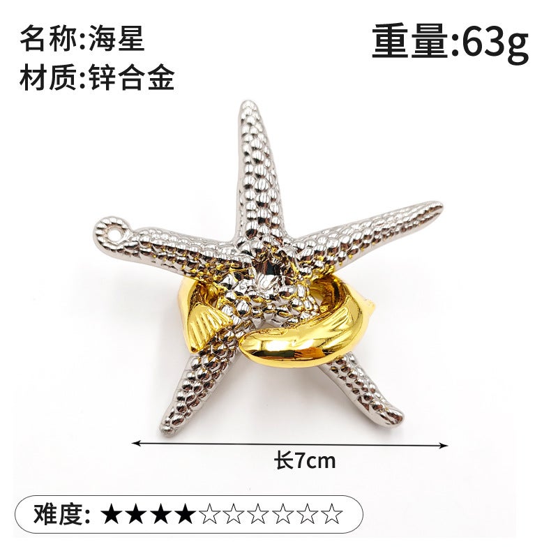 Puzzle Luban Lock Zinc Alloy Intelligence Unlock Buckle Kong Ming Lock Tiktok Nine-Chain Unlock Educational Toys - Image 1