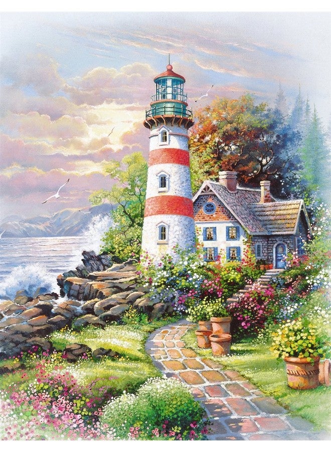 سبرينغبوك ألغاز سبرينغبوك - نقطة الإشارة - أحجية الصور المقطوعة من 500 قطعة - أحجية كبيرة مقاس 18 بوصة × 23.5 بوصة - صُنعت في الولايات المتحدة الأمريكية - قطع متشابكة فريدة القطع - Image 1