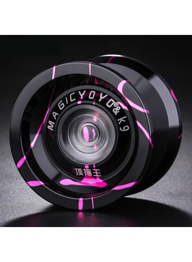 Yo-Yo Game Special Yo-Yo Professional Firepower Junior King Senior Professional Children Sleep-Color:Coffee Cat Black-Specifications:Yo-yo + 10 Ropes  - Image 2