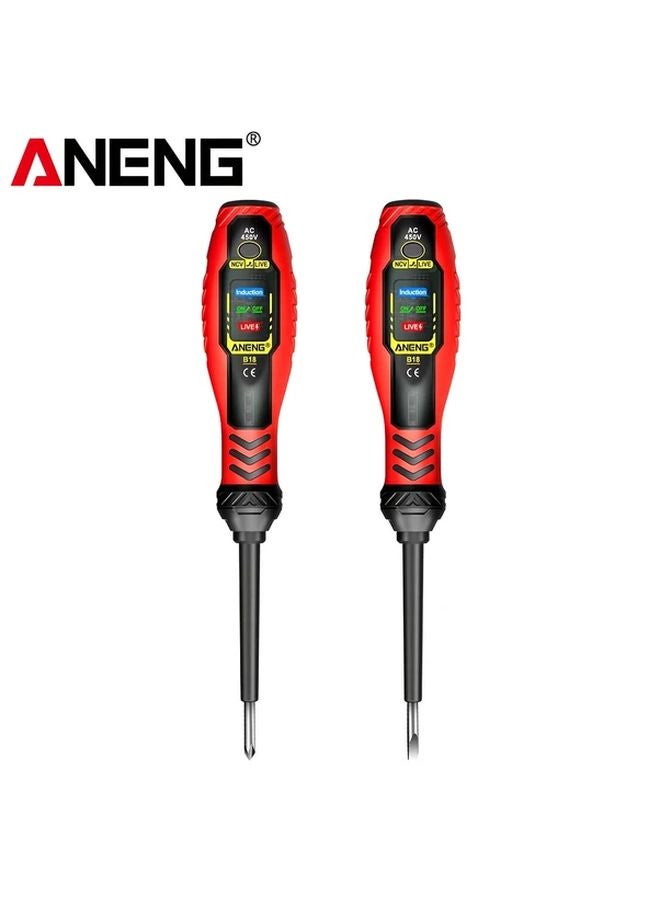 ANENG B18 مفك براغي معزول بجهد 450 فولت تيار متردد مع مؤشر LED - Image 1