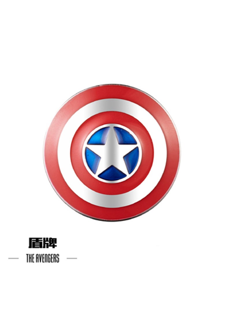 8G Iron Man U Disk Avengers Push and Pull Metal Waterproof 32G Car Creative 64GU Plate Captain America The American Shield. 
