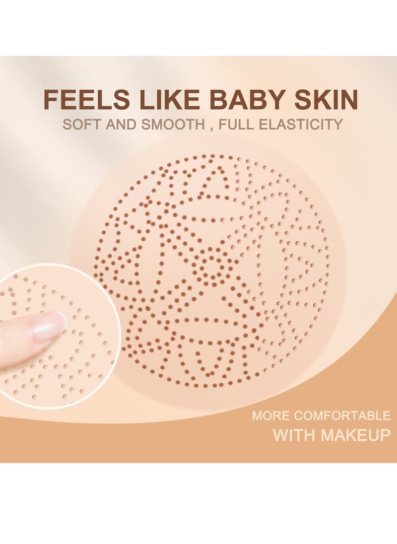 EELHOE Mushroom Head Air Cushion CC Cream  BB Cream for Mature Skin Face Makeup Foundation Moisturizing Concealer Brightening Long Lasting Even Skin Tone For All Skin Types (dark skin)  - Image 3