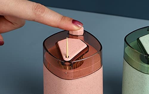 NOBILEA NOBILEA Automatic Toothpick Dispenser Smart Press Get Toothpick PopUp Automatic Toothpick Dispenser for Kitchen Restaurant Toothpicks Container Novelty Safe Container Toothpick Storage Box - Image 3