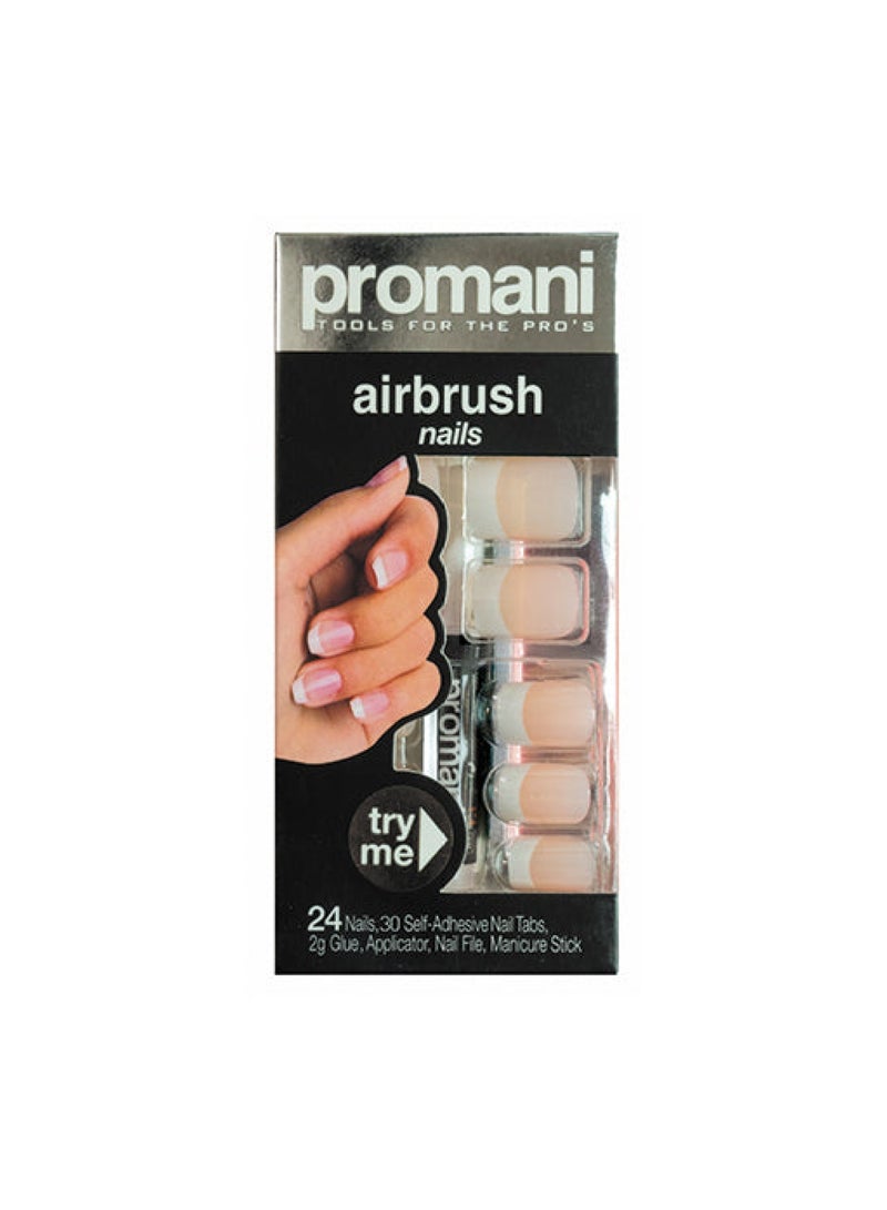 Promani Airbrush Thick Nail Kit Pink Pr-5012 
