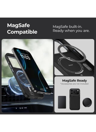 جراب لهاتف iPhone 18 Pro Max متوافق مع MagSafe، غطاء رفيع وخفيف الوزن يُعطي إحساسًا وكأنه بدون جراب (أسود) - view 5
