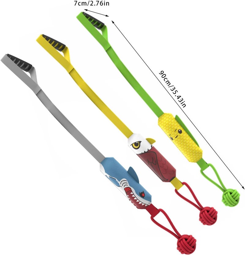 Interactively Squeaker Rope Toy for Dog Encouraging Chew and Tugs Play Durability for Aggressive Chewers Dog Chew Rope Toy - Image 3