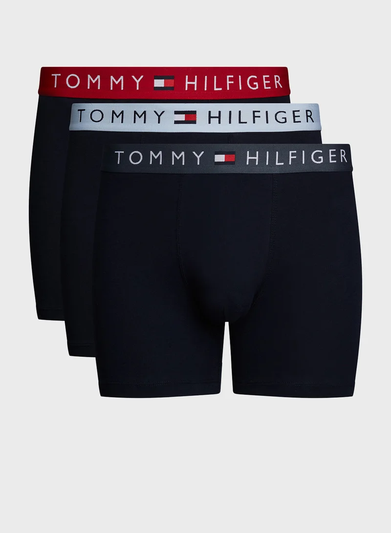TOMMY HILFIGER 3 Pack Assorted Boxer