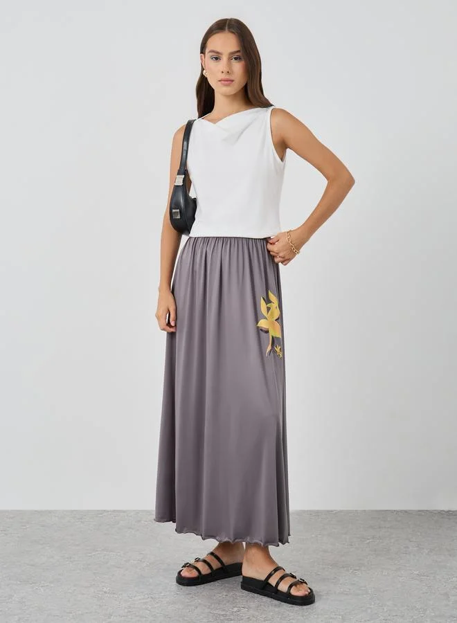 Take Two Solid Sleeveless Regular Fit T-Shirt