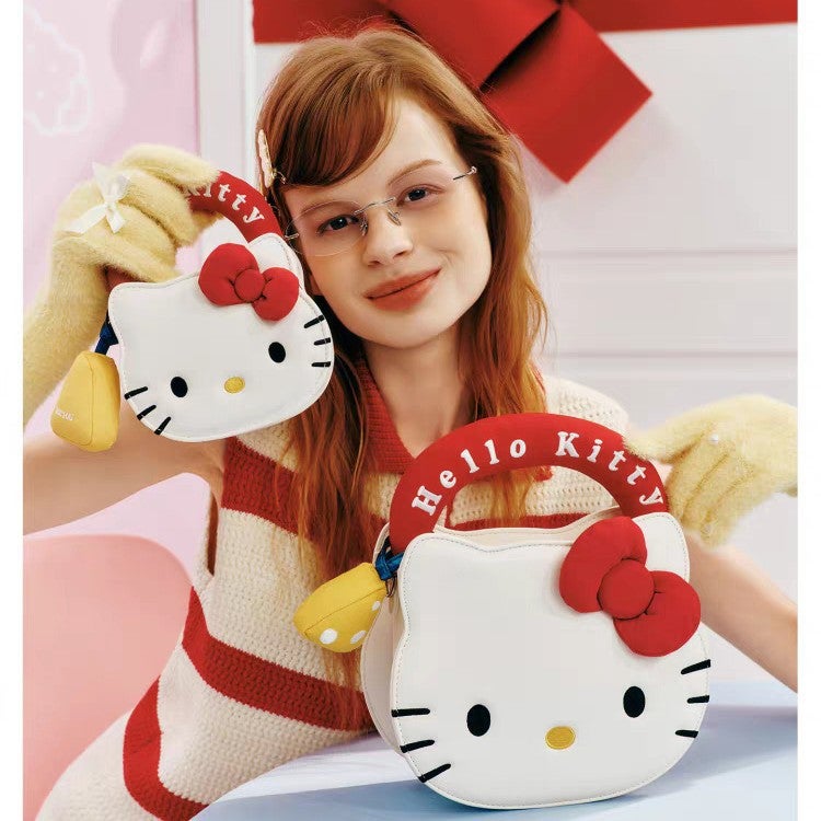Li Landi'S Same Style Toutouhellokitty Sanrio Hello Kt Hello Kitty Crossbody Bag Birthday Gift For Women - Image 5