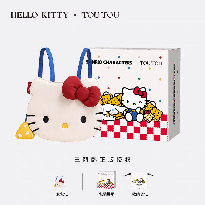 Li Landi'S Same Style Toutouhellokitty Sanrio Hello Kt Hello Kitty Crossbody Bag Birthday Gift For Women - Image 1