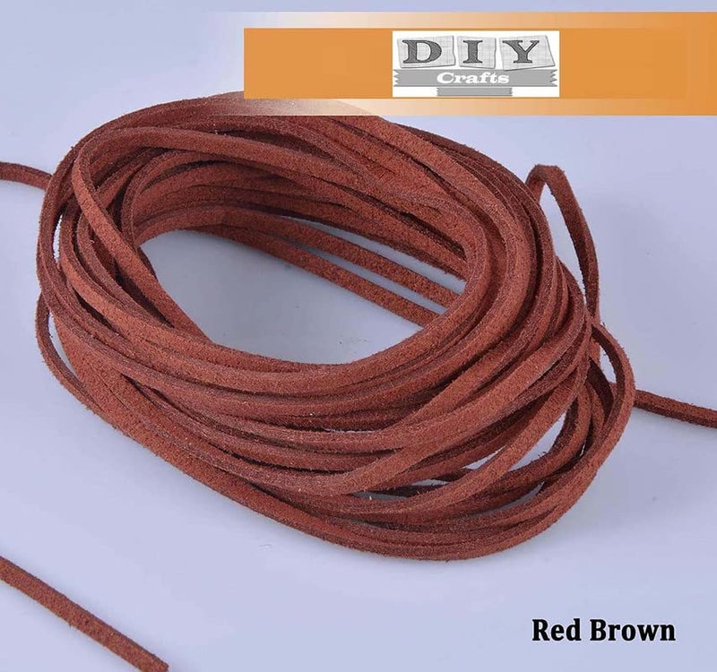 DIY Crafts Pack of 2 Sets, Silver, Faux Leather Cord Suede Cord String Rope Thread, for Jewelry Making Beading Necklace Bracelet with AS Choice Cord X Ends, AS Choice Co(Pack of 2 Sets, Silver) - Image 3
