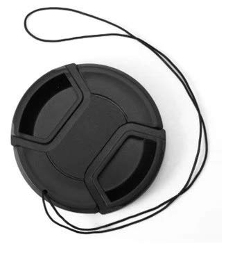 SHOPEE Lens Cap Cover for Af-P Dx Nikkor 18-55Mm F/3.5-5.6G Vr Lens for Nikon D7200 D5600 D5500 D5300 D3500 D3400 D3300 DSLR Camera,Lens Cap&Lens Cover,Black - Image 1