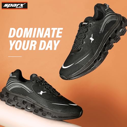 SPARX Sports SM-9079 Black for Men - Image 2