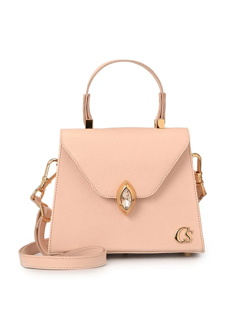 Carmen Steffens Top Handle Bag Rosé
