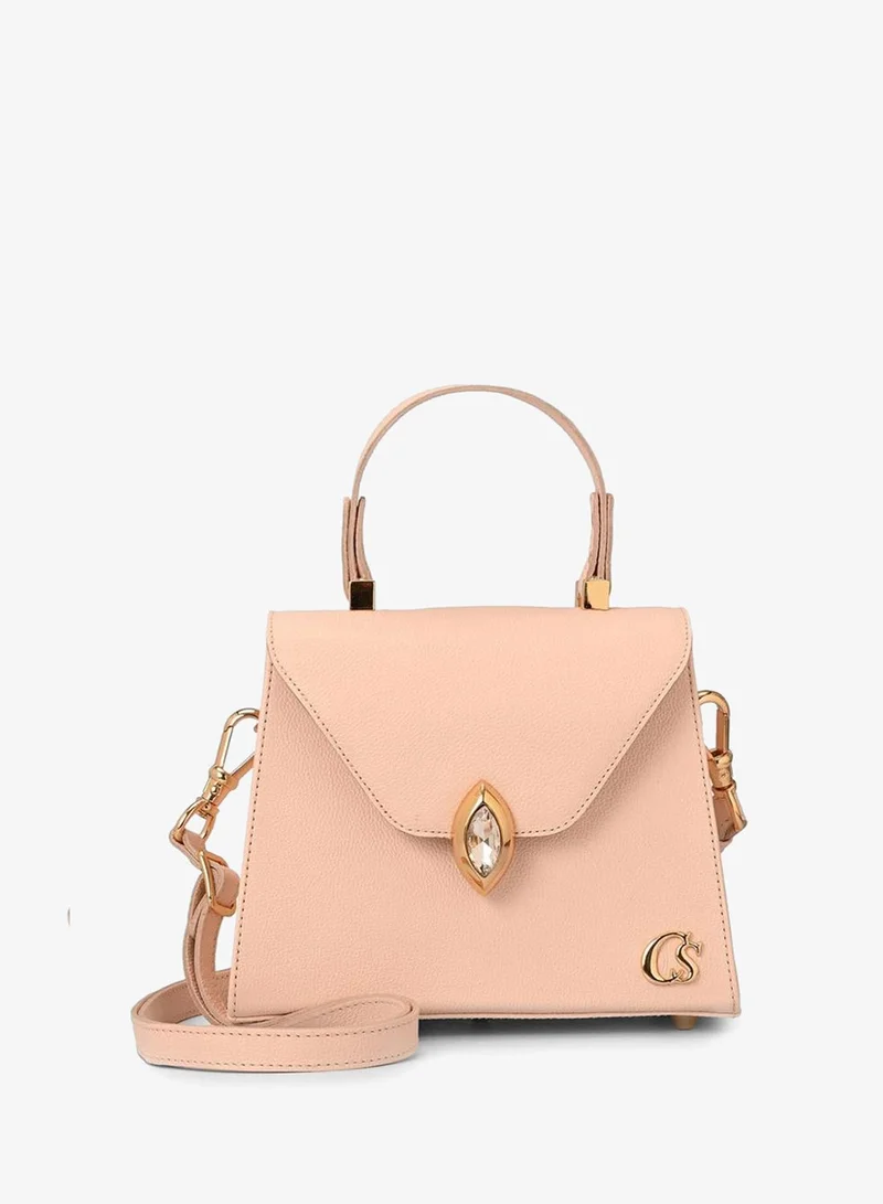 Carmen Steffens Top Handle Bag Rosé