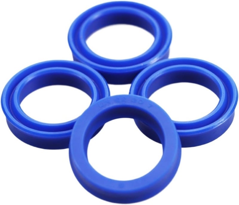 UN UHS 4 5 6 .3 7 8 10 11.2 12 14 Polyurethane PU Shaft Piston Rod U-Cup Seal O Ring Grooved Gasket Hydraulic Cylinder Oil(UN 10x16x4,Quantity-50Pieces) - Image 4
