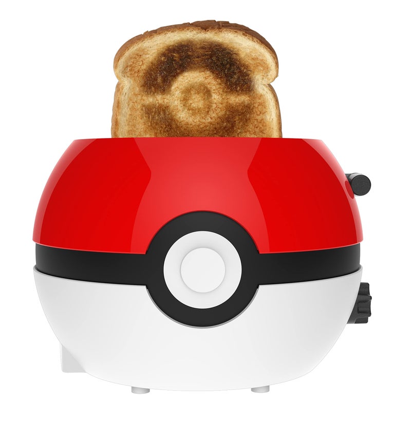 Uncanny Brands Pokemon Pokeball Halo Toaster - Toasts a Pokeball On Your Bread - Image 1