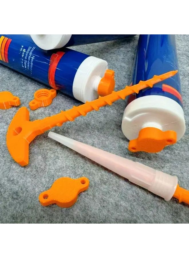 منظف فوهة مانع التسرب السيليكوني مع أدوات إزالة الحواف وغطاء قابل للاستبدال - Image 2