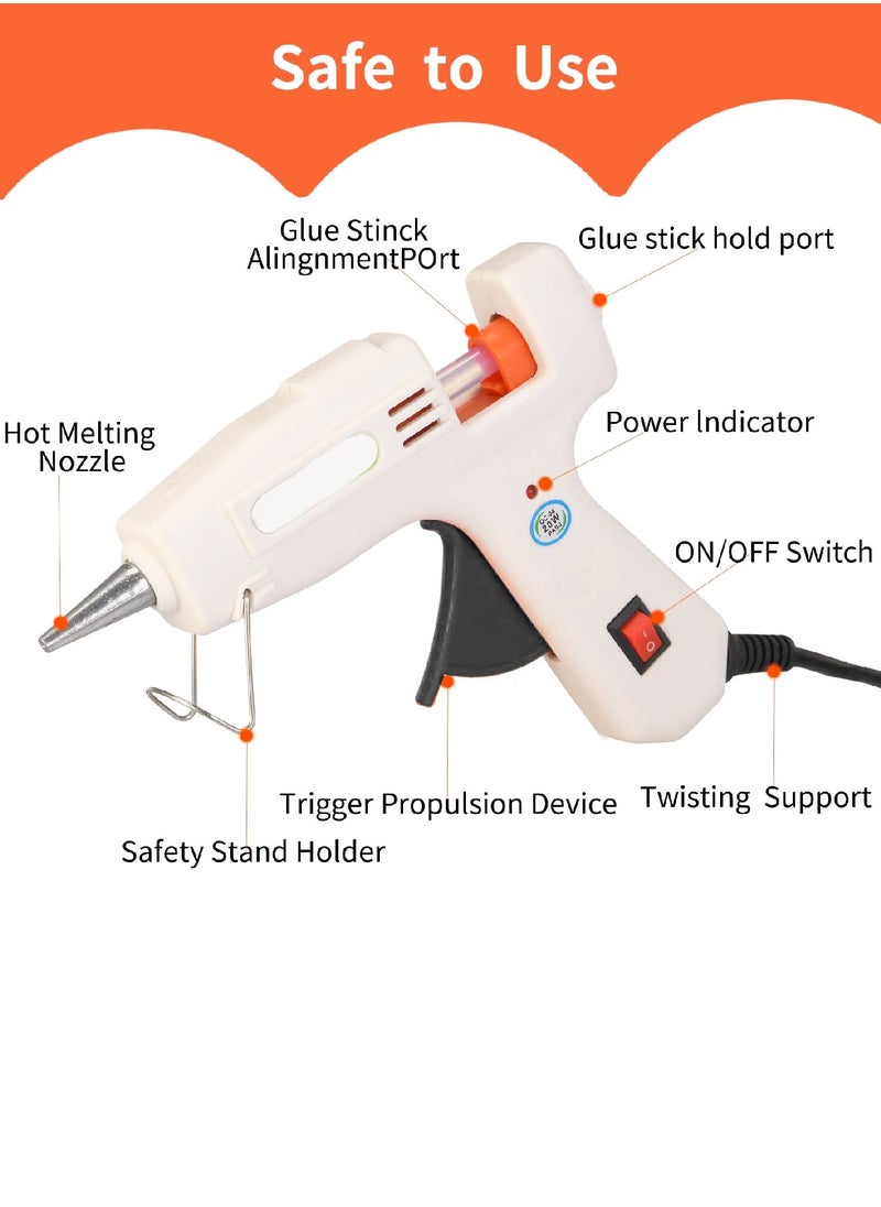 Generic Glue Gun Refillable 220V Includes 7Pcs of Glue Stick  - Image 3