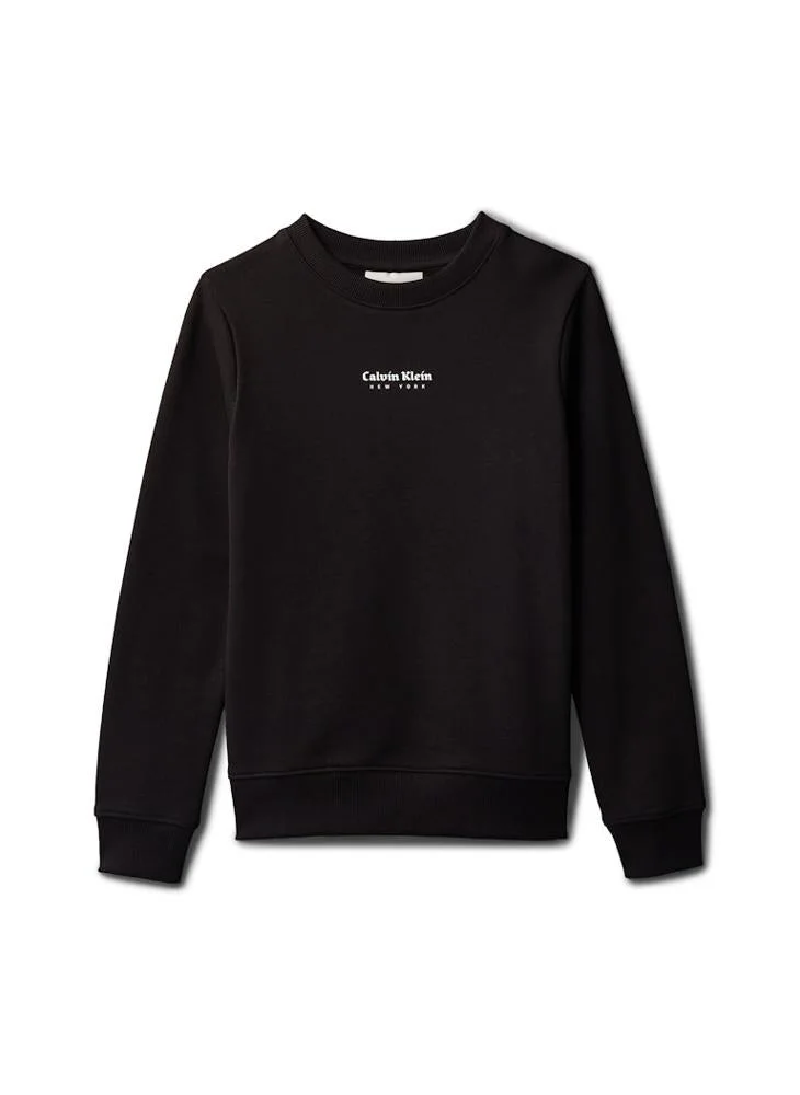 Calvin Klein Jeans Youth Logo Pullover Sweatshirt