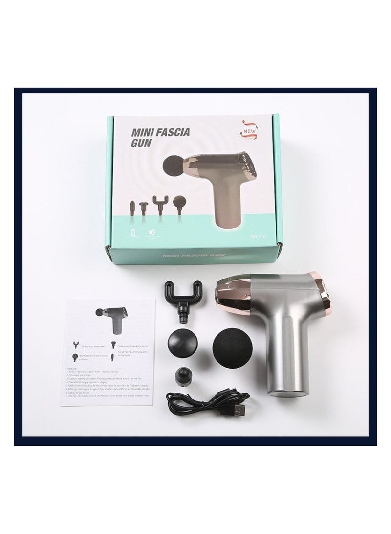 Generic Fitness electric massage gun that reaches deep layers of muscles, 23.8 x 25 cm - Image 1