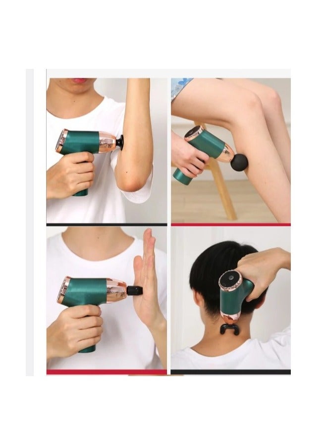 Generic Fitness electric massage gun that reaches deep layers of muscles, 23.8 x 25 cm - Image 2