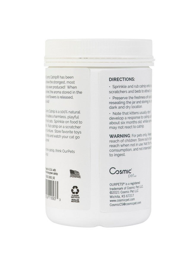 Our Pets OurPet's Premium Catnip - 2.25 oz Jar of High Potency Catnip - 100% North American Grown - Image 1