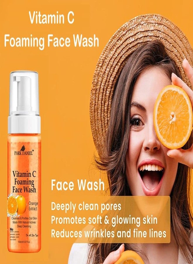 Park Daniel Apricot Scrub and Vitamin C Face Wash For Blackheads Removal | Smooth Skin Brightening Combo Pack of 2 (250 ML) - Image 5