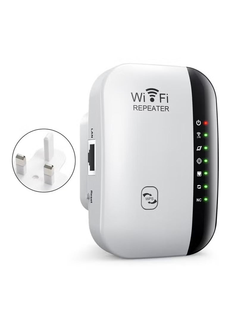 NH Wireless 300Mbps Wifi Router Range Extender Up to 5000sq（White） - Image 1