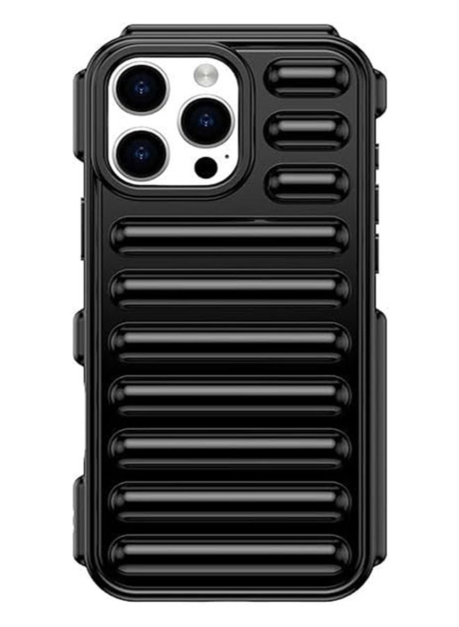 iPhone 14 Pro Max Case with Camera Protection Cover, Protection Corner Bumper TPU Case Strap Hole Smartphone Case / Cover iPhone 14 Pro Max - Black  - Image 2