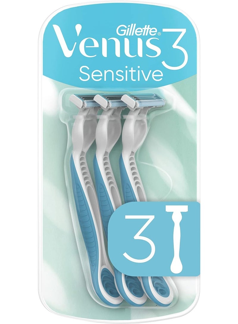 Gillette Venus 3 For Sensitive Skin 3Pieces - Image 1